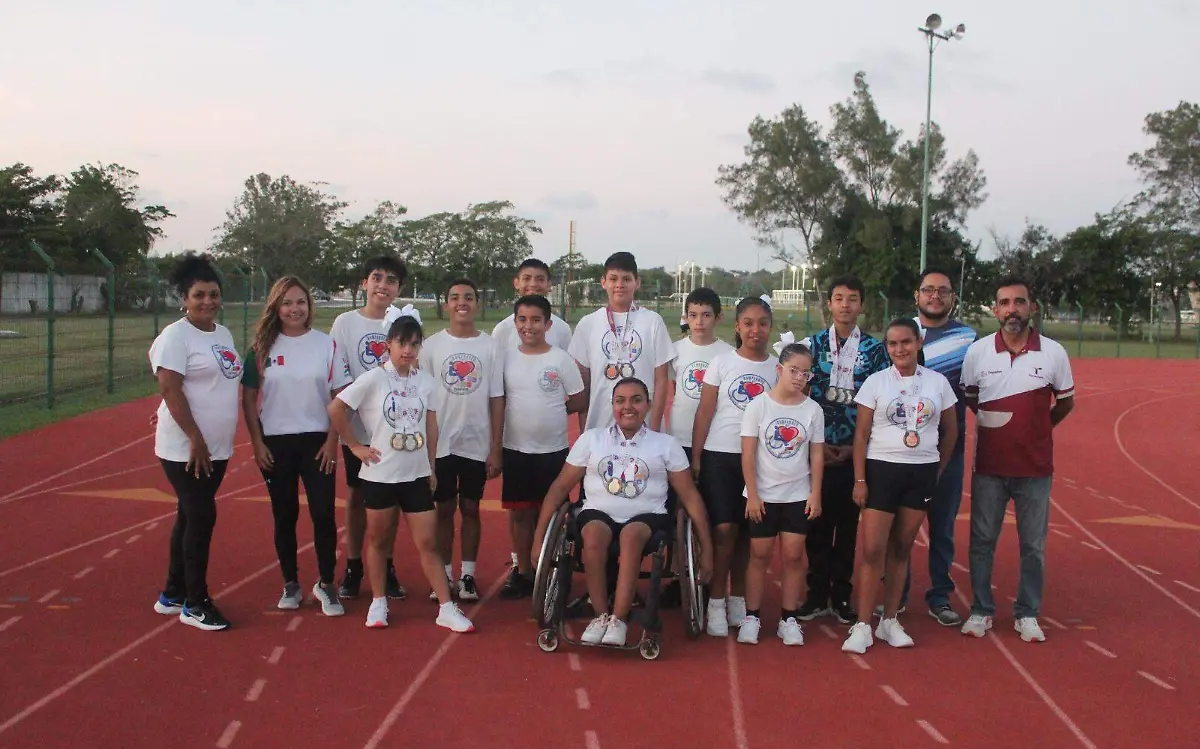 Paratetlas de Tampico vuelven con medalas tras competencia de la Conade 